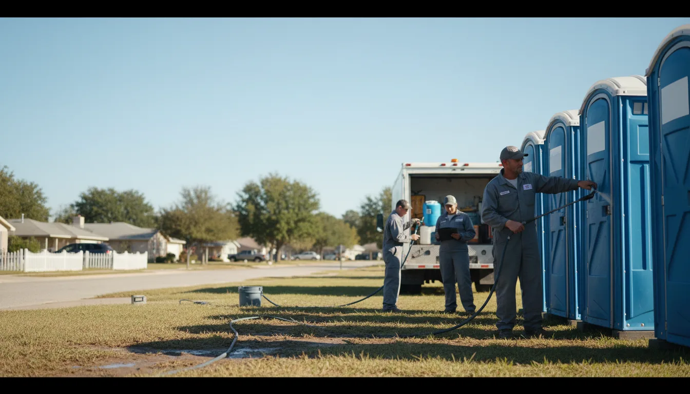 Long-Term Portable Toilet Rental in Long Lake, SD near me